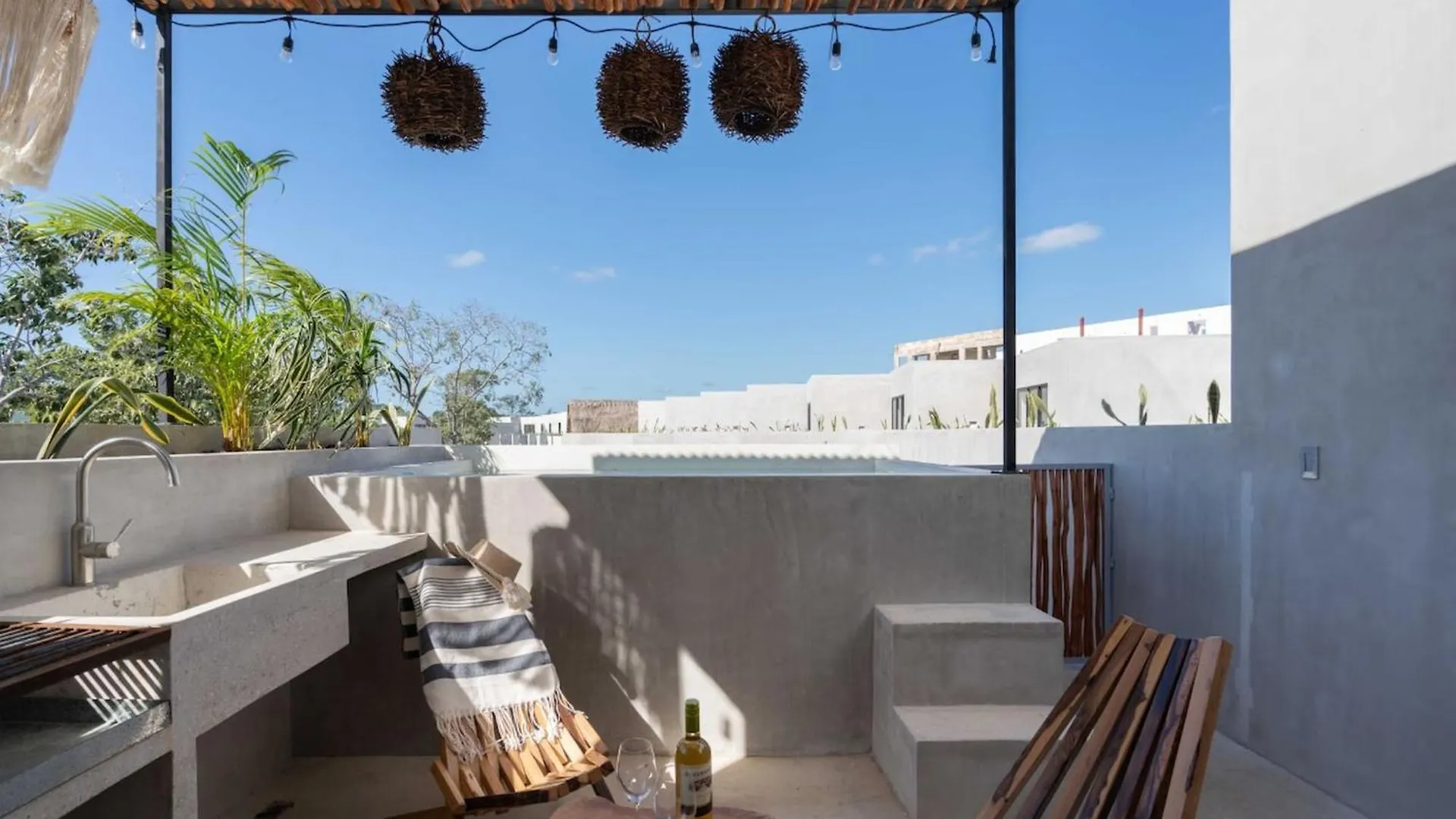513 Seremonia Selva Private Pool & Grill 2 Bedroom Apartment Tulum